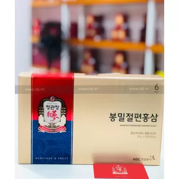 Hồng Sâm Lát Tẩm Mật Ong Cheong Kwan Jang - KGC 20g x 6 Gói