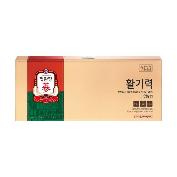 Nước Hồng Sâm Vital Tonic Jung Kwan Jang - KGC 20ml x 10 Ống